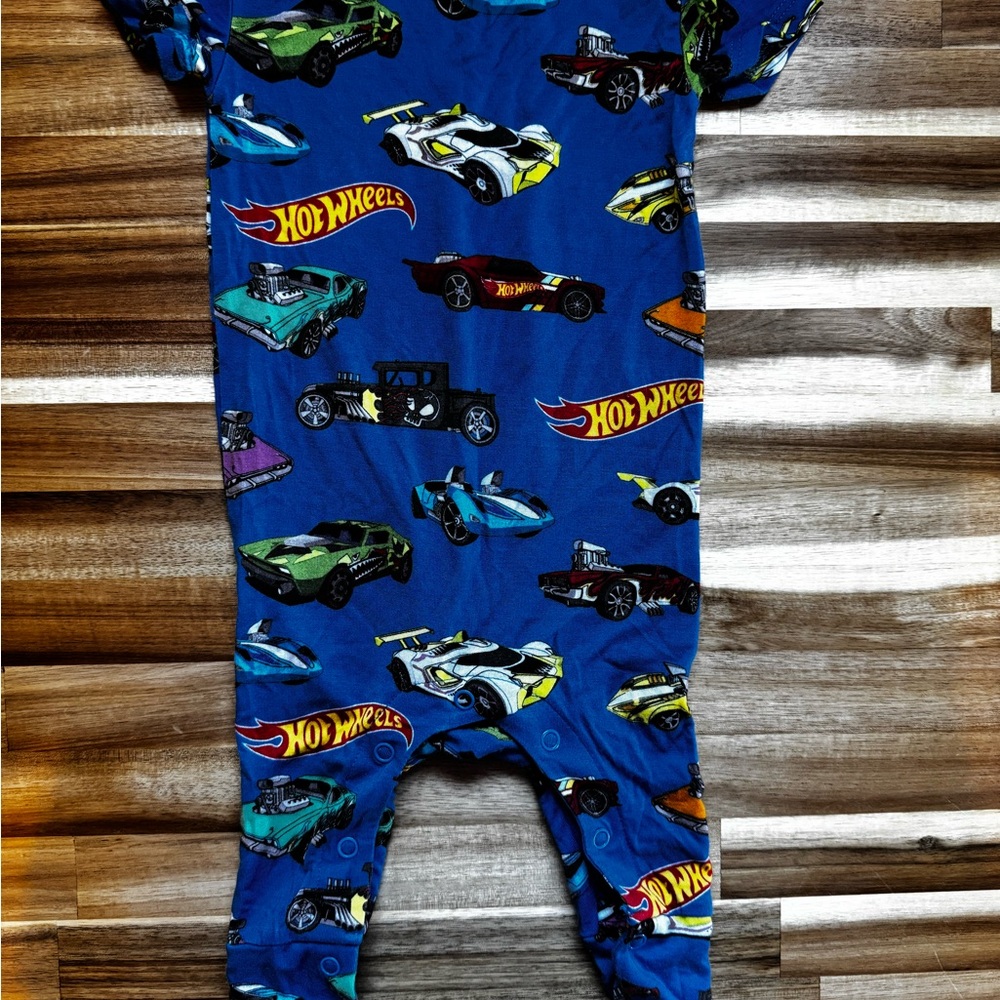 Posh Peanut Blue Hot Wheels Kids One Piece